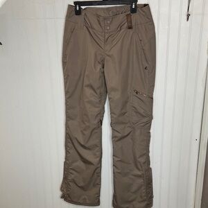 Holden Women's Tan Snow Pants Size Medium
